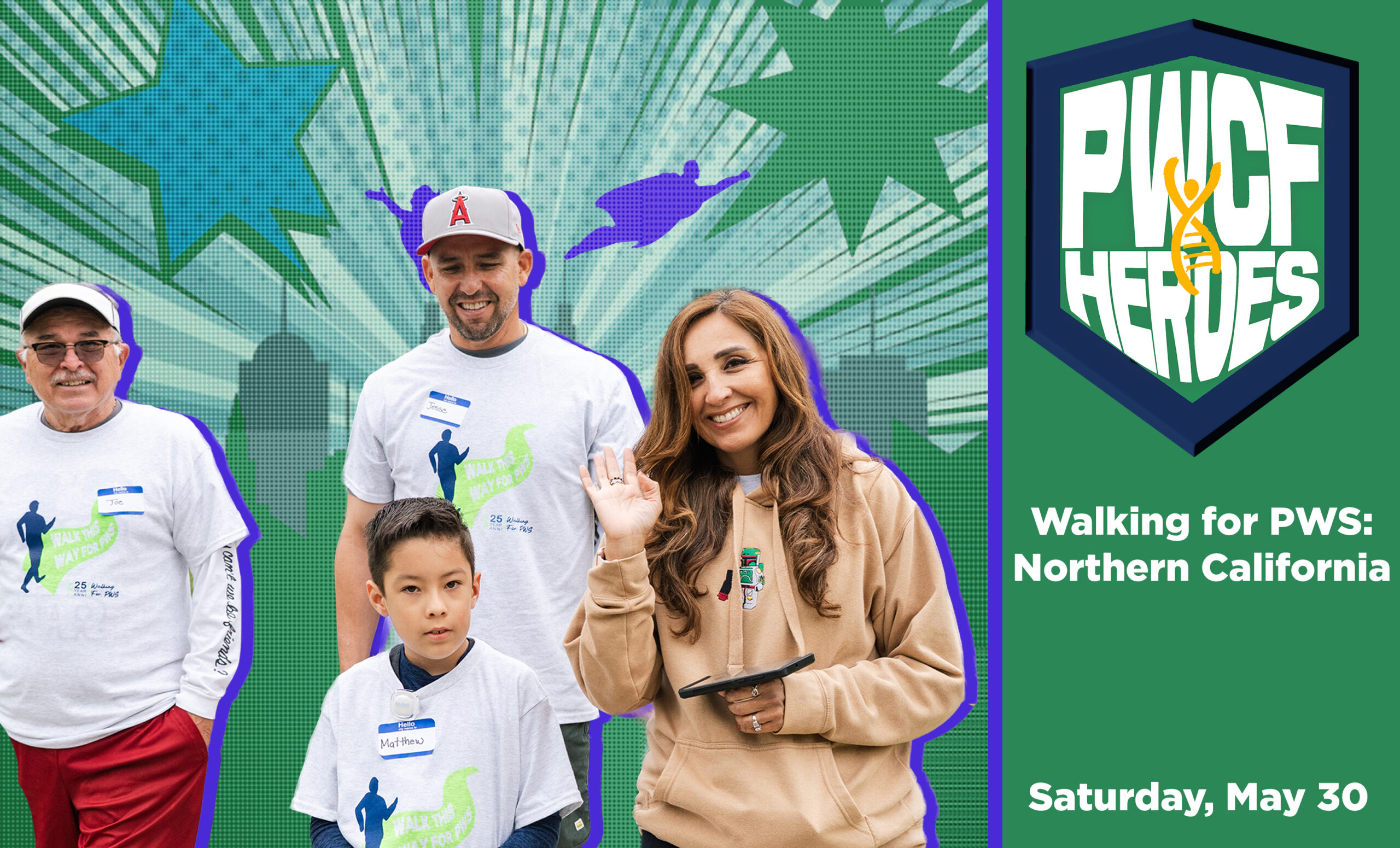 Walking for PWS: Northern CA